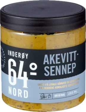 Akevittsennep 250ml Inderøy 64° Nord