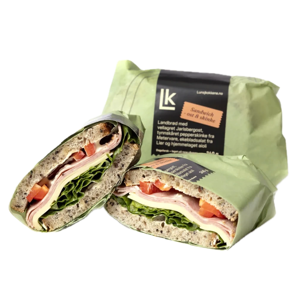 Sandwich med Ost & Skinke 240g