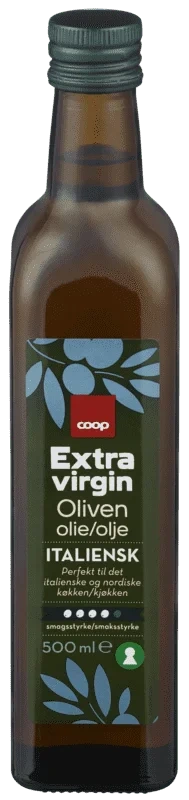 Coop Italiensk Extra Virgin Olivenolje 500ml