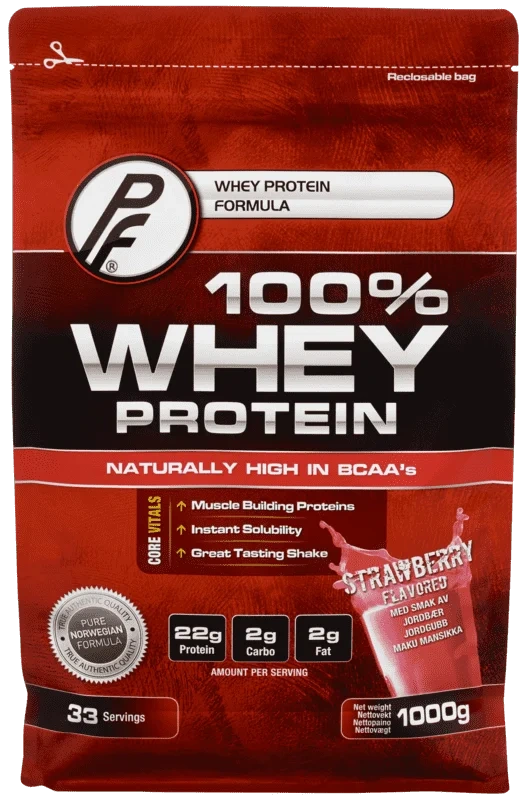 Proteinfabrikken 100% Whey Protein Strawberry