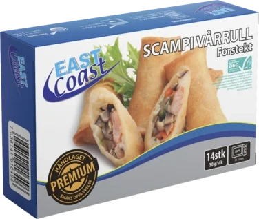 Scampi Vårrull Forstekt 30g X 14pcs 35% Shrimp