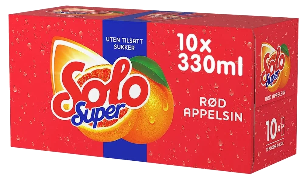 Solo Super Rød appelsin