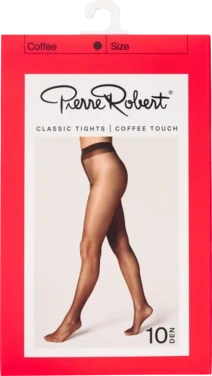 Tights 10 Den Coffee 44-48 Pierre Robert