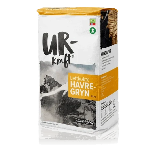 Urkraft Lettkokte Havregryn 1,2kg