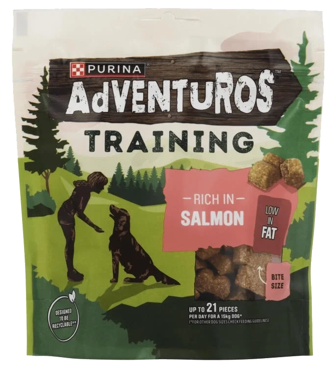 Adventuros Training Treats Laks 115g Purina