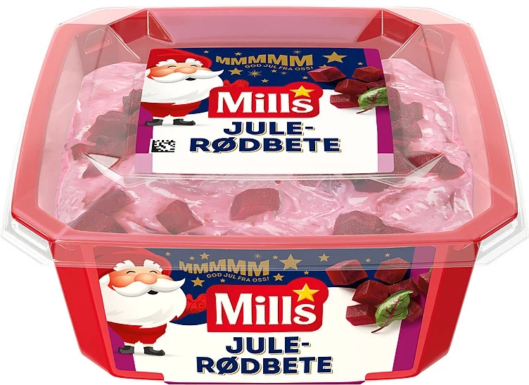 Julerødbetsalat 350g Mills