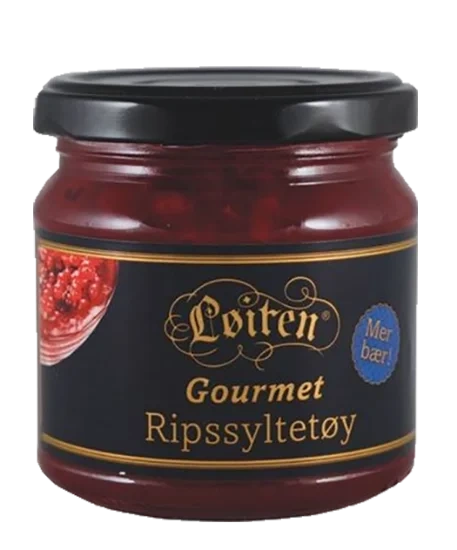 Løiten Gourmet Ripssyltetøy 200g