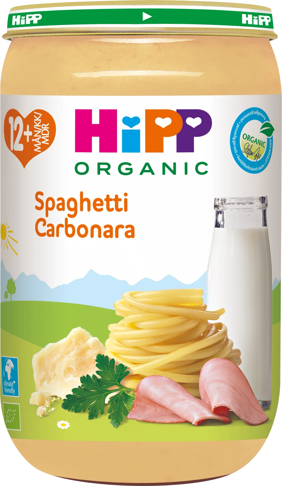 Barnmat Spaghetti carbonara 12+ Mån Eko