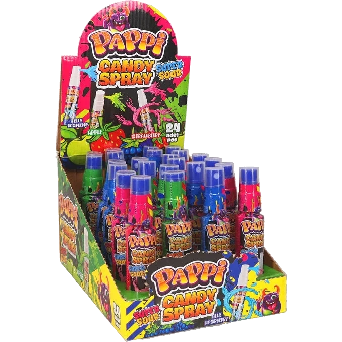Godisspray Super sour 24-pack