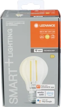 Smart + Led Lyspære Wifi Cla60 Dim E27