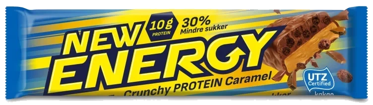New Energy Crunchy Protein Caramel 45g Nidar