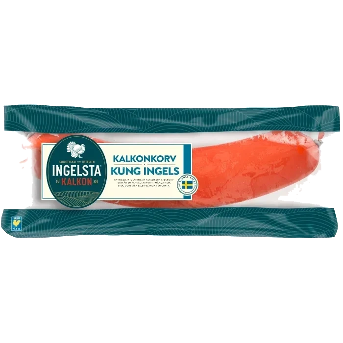 Kalkonkorv Kung Ingels 500g Ingelsta kalkon