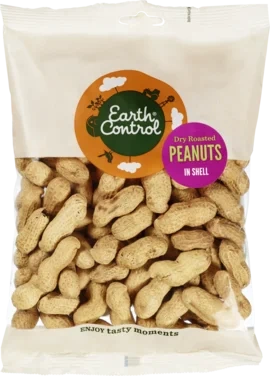 Earth Control Peanøtter i Skall 250g