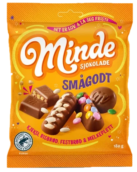Minde Smågodt Gul 180g