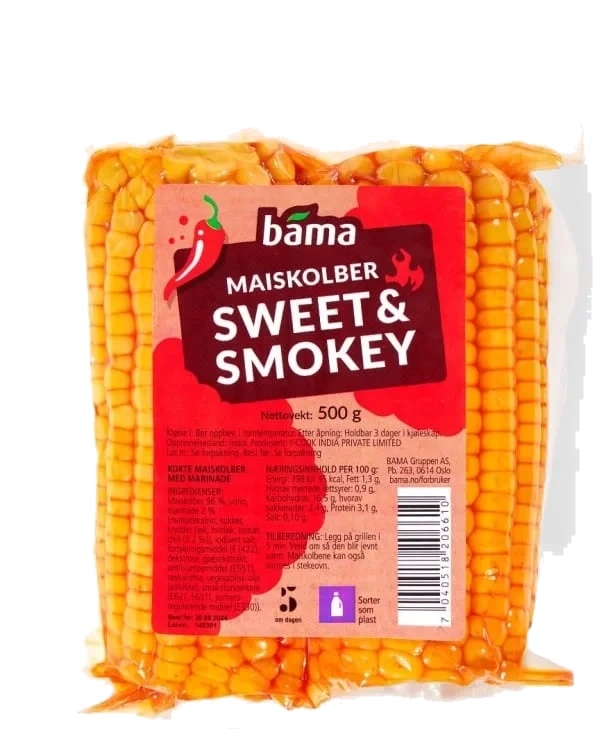 Maiskolbe 2pk Smokey Bbq Sous Vide 500g