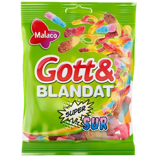 Godt & Blandet Super Sur 170g
