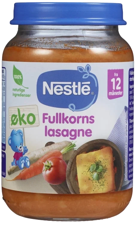 Fullkornslasagne 12m 190g