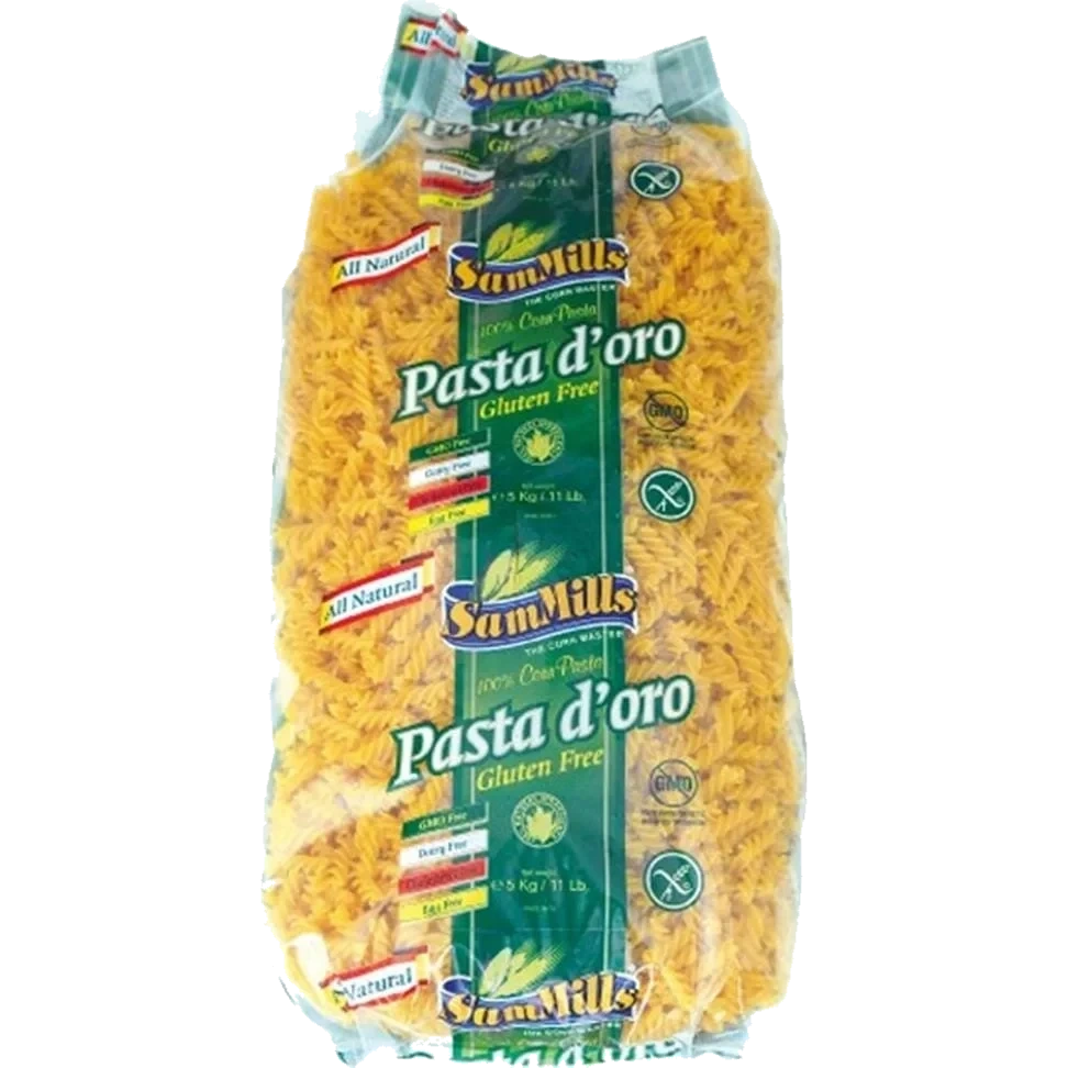 Maispasta Fussili Glutenfri 5kg