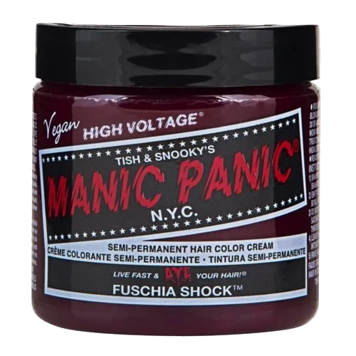 Manic Panic Semi-Permanent Hair Color Cream Fuschia Shock