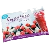 Smoothie Mix Blåbær/Bringebær Banan 800gr