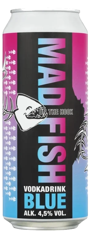 Mad Fish Vodka Blue 0,5l boks