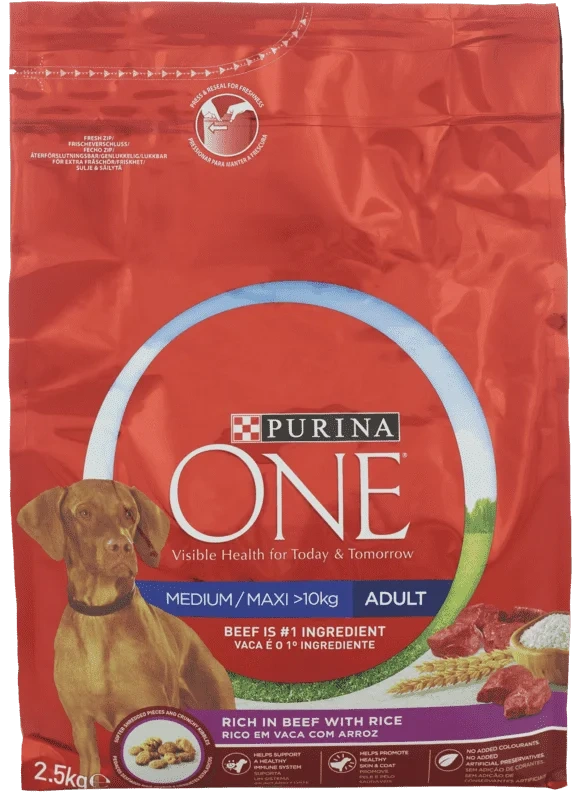 Purina One Med/Max Beef 2,5kg