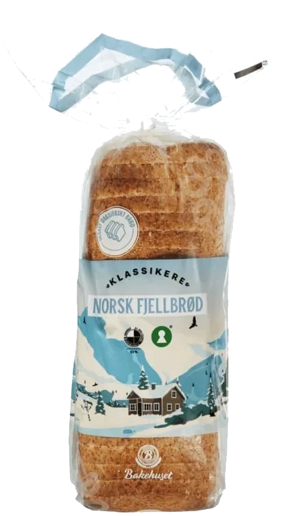Norsk Fjellbrød Skåret 750g Bakehuset