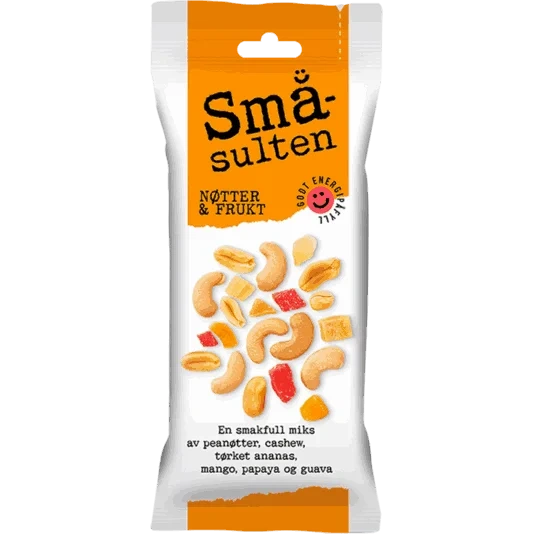 Småsulten Nøtter Og Frukt 60g