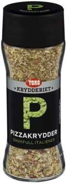 Pizzakrydder Økonomi 25g Toro