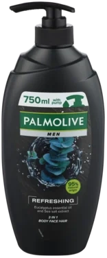 Palmolive men Dusjsåpe Refreshing 3i1 750ml Pumpe