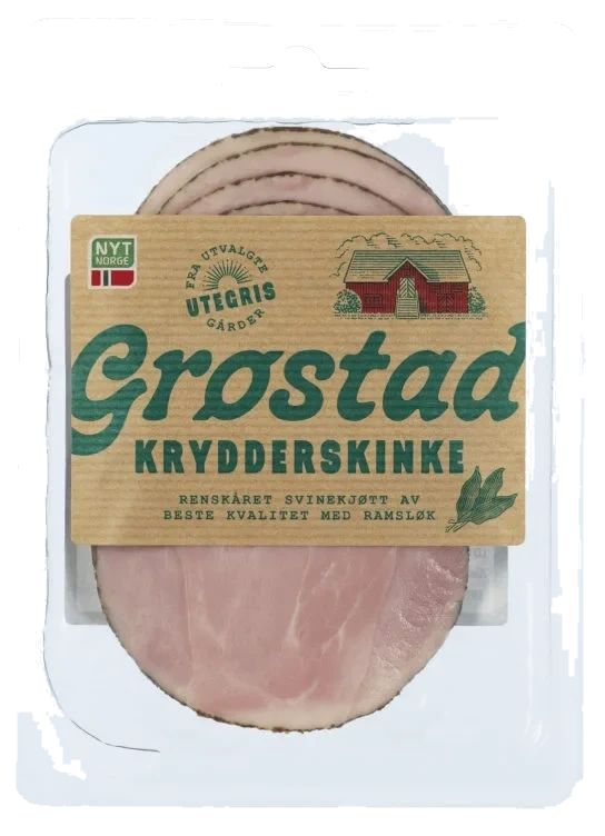 Krydderskinke 100g Grøstad