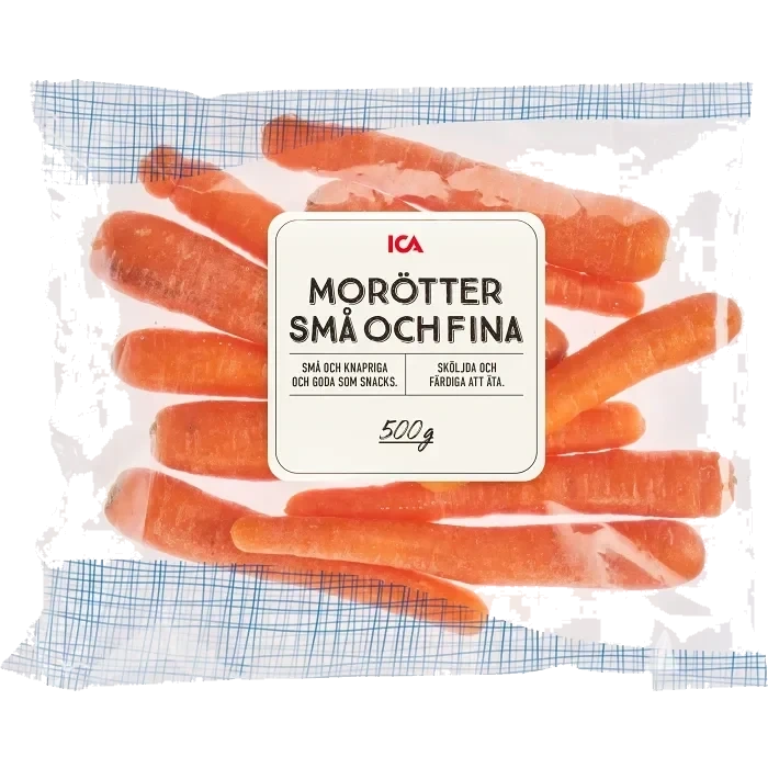 Små fina morötter 500g Klass 1 ICA