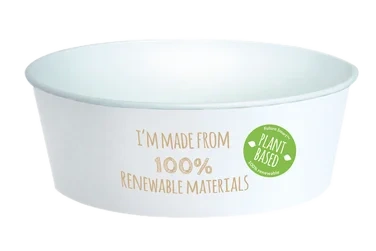 Miljøvennlig Matbeger 750ml i 100% Plantebasert Materiale