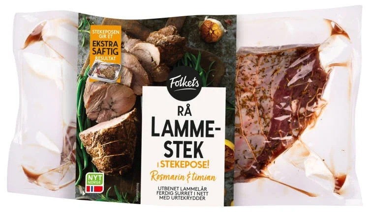 Lammestek Stekt Perfekt Ca1,3kg Folkets