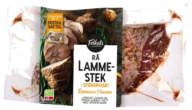 Lammestek Stekt Perfekt Ca1,3kg Folkets