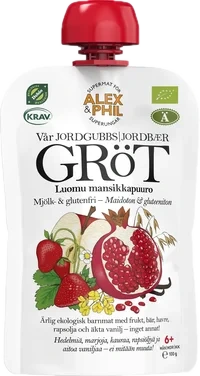Jordbærgrøt 100g Alex&phil