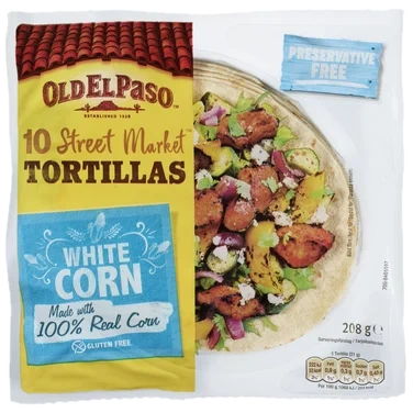 Old El Paso Mini 100% Corn Tortilla 208g
