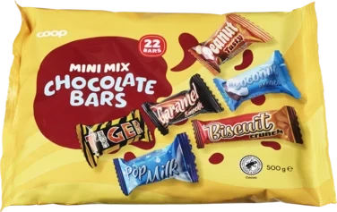 Mixed chocolate bag