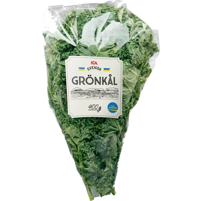 Grönkålsblad Påse 400g Klass 1 ICA