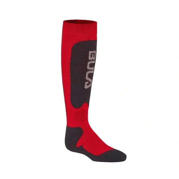 Junior Brand Ski Socks Wool Mix - Red 34-36