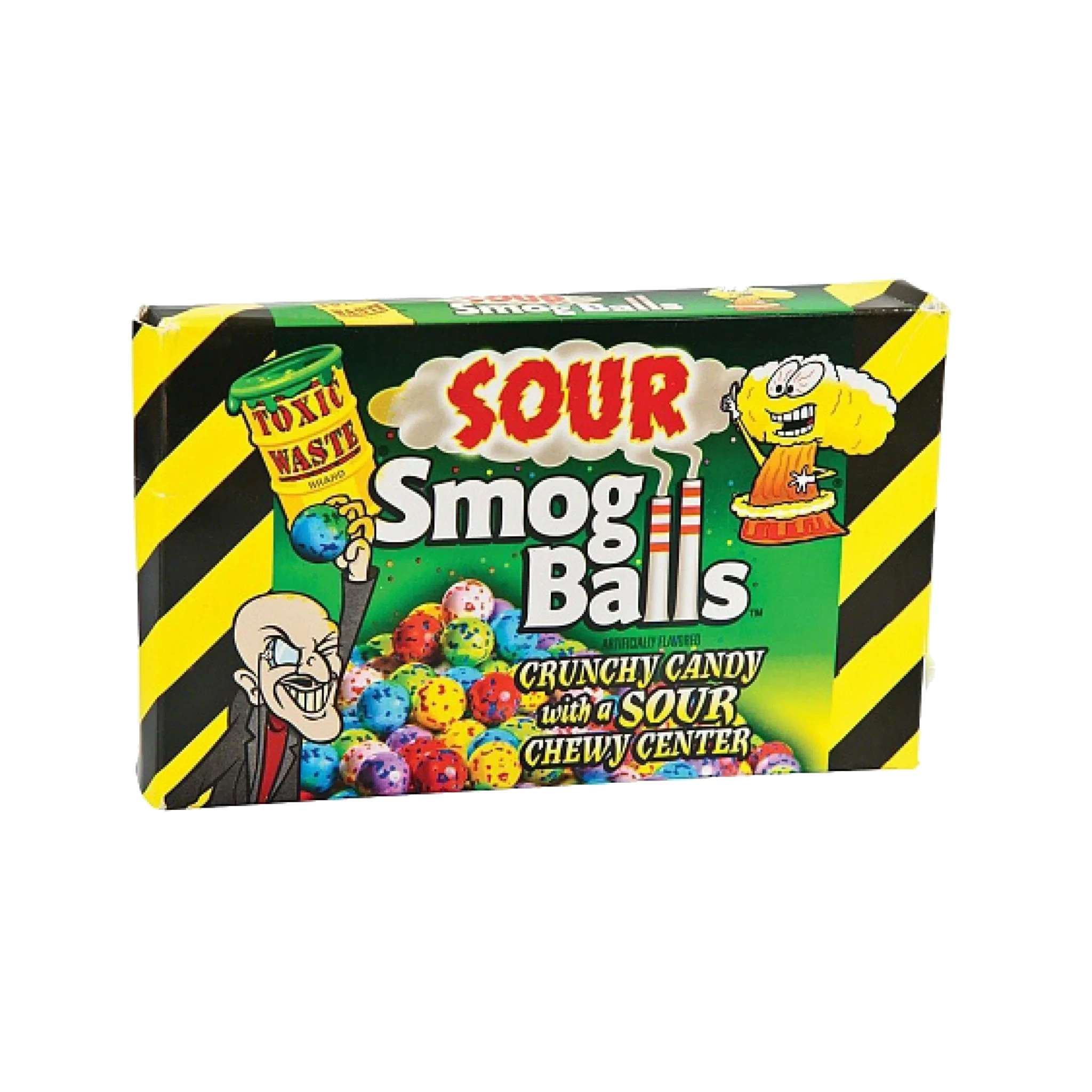 Toxic Waste Sour Smog Balls Videobox 85 g