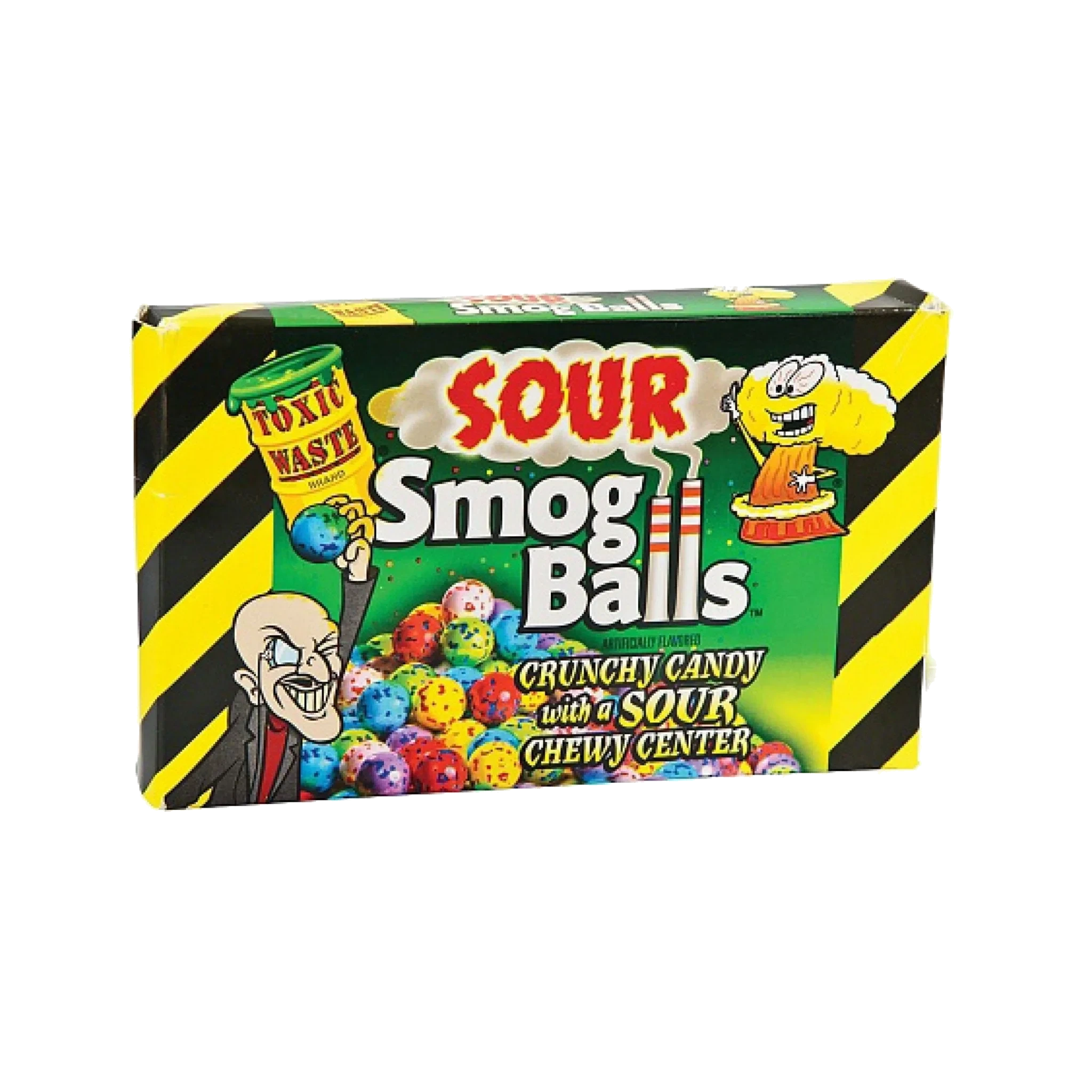 Toxic Waste Sour Smog Balls Videobox 85 g