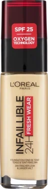 Loreal Infaillible Fresh Wear Foundation Warm Undertone 100