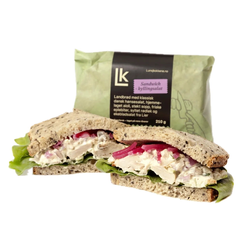 Sandwich med Kyllingsalat 210g