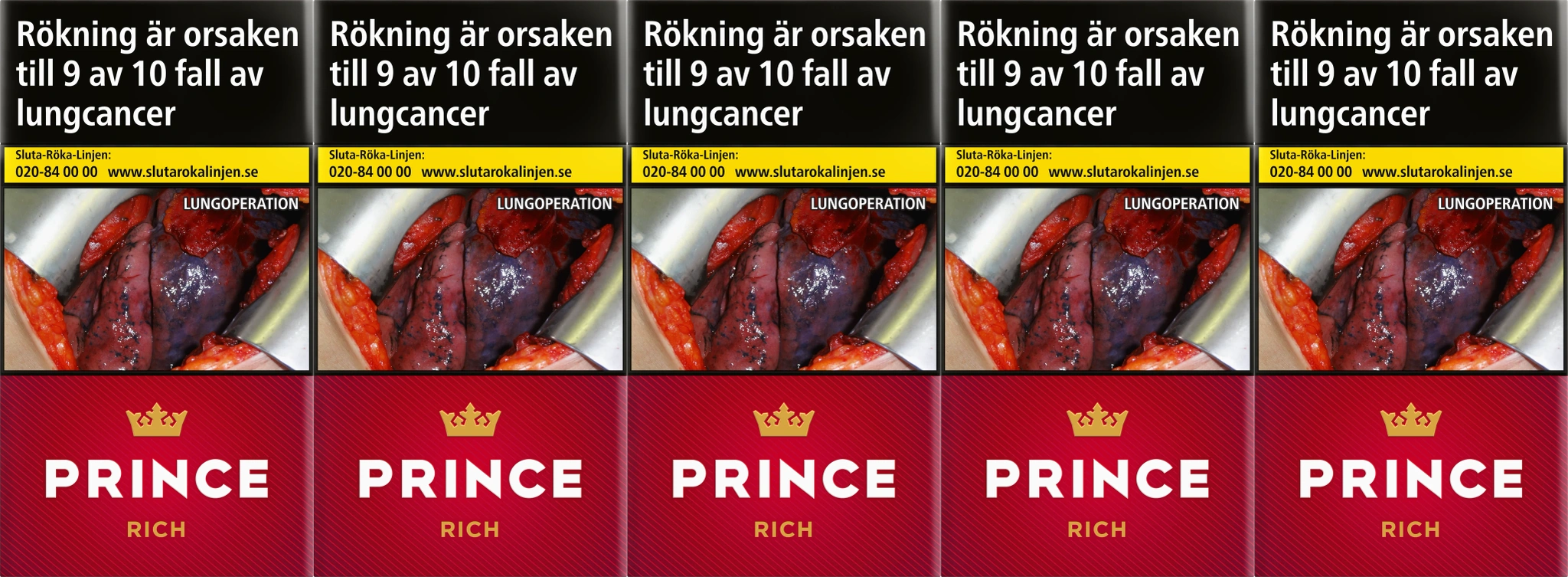 Prince Rich 100´s 10-pack