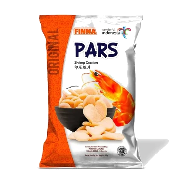 Finna Pars Shrimp Crackers Original 70g