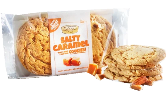 Salty Caramel Cookies 4 pk