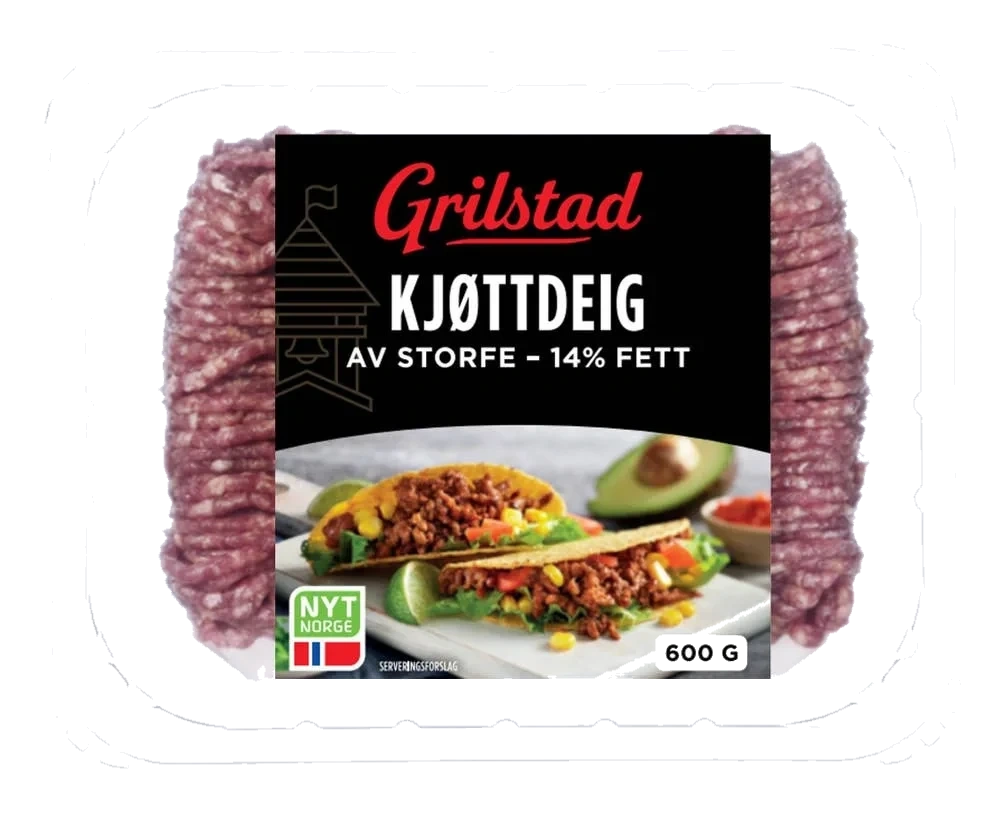 Kjøttdeig av storfe