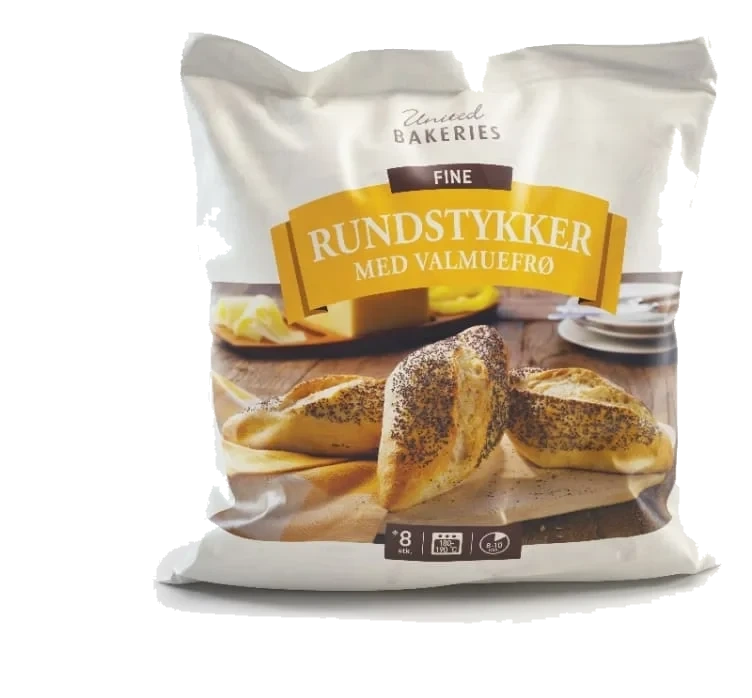 Fine Rundstykker Valmuefrø Kh 640g