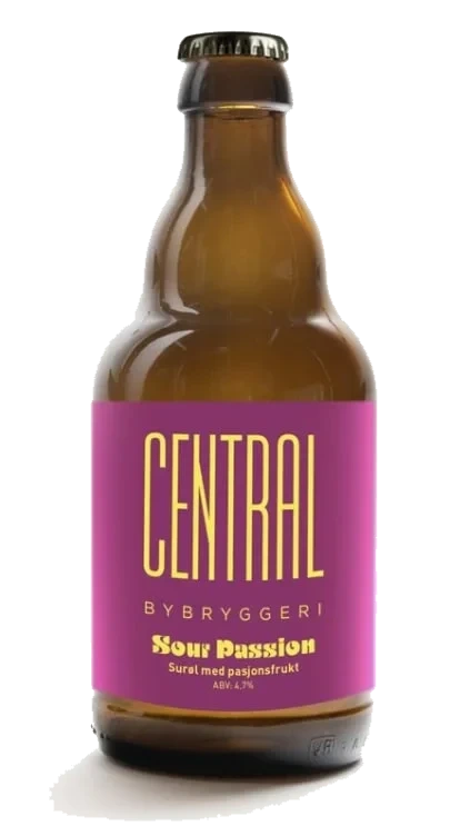 Sour Passion 0,33l flaske Central Bybryggeri